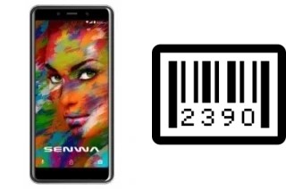 How to find the serial number on Senwa Inizio lte