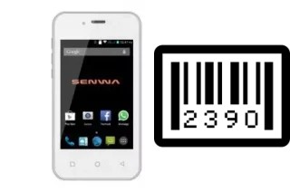 How to find the serial number on Senwa S605