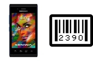 How to find the serial number on Senwa S607