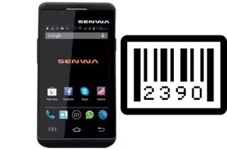 How to find the serial number on Senwa S615