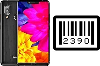 How to find the serial number on Sharp Aquos D10