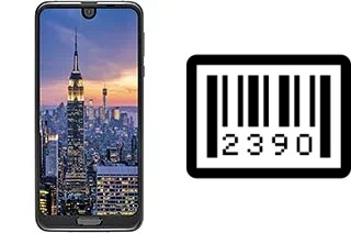 How to find the serial number on Sharp Aquos R2