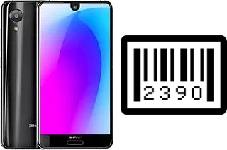 How to find the serial number on Sharp Aquos S3 mini