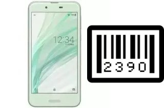 How to find the serial number on Sharp Aquos Sense Basic