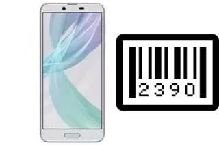 How to find the serial number on Sharp Aquos Sense Plus