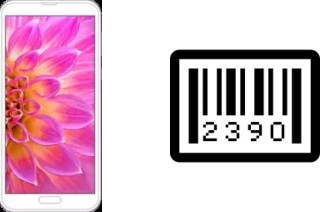 How to find the serial number on Sharp Aquos Sense2