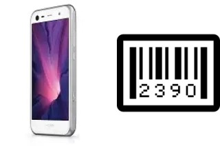 How to find the serial number on Sharp Aquos Serie mini SHV38