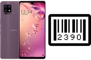 How to find the serial number on Sharp Aquos Zero6