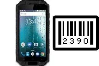 How to find the serial number on Sigma Mobile X-treme PQ39