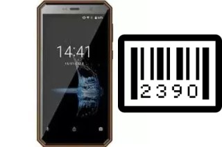 How to find the serial number on Sigma Mobile X-treme PQ54