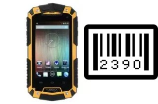 How to find the serial number on Sigma_mobile Sigma mobile X-treme PQ16