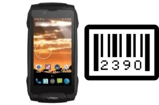 How to find the serial number on Sigma_mobile Sigma mobile X-treme PQ30