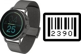 How to find the serial number on Skagen Gen 6