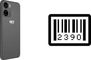 How to find the serial number on Sky-Devices Elite D63