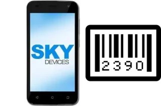 How to find the serial number on Sky-Devices Sky Elite 4-5P