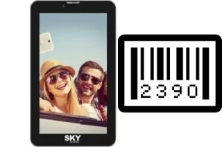 How to find the serial number on Sky-Devices SKY Platinum 7-0