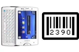 How to find the serial number on Sony Ericsson Xperia mini pro