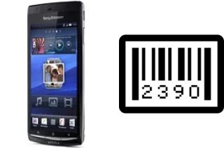 How to find the serial number on Sony Ericsson Xperia Arc