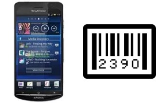 How to find the serial number on Sony Ericsson Xperia Duo