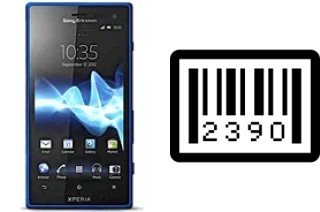 How to find the serial number on Sony Xperia acro HD SO-03D