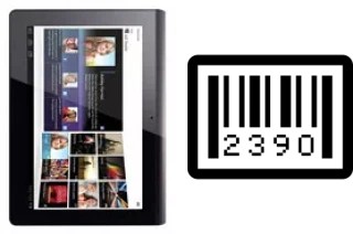 How to find the serial number on Sony Tablet S 3G