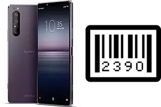 How to find the serial number on Sony Xperia 1 II