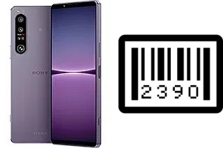 How to find the serial number on Sony Xperia 1 IV