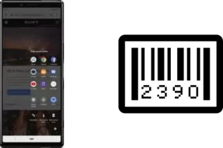 How to find the serial number on Sony Xperia 1