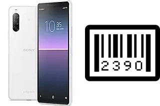 How to find the serial number on Sony Xperia 10 II