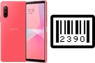 How to find the serial number on Sony Xperia 10 III Lite