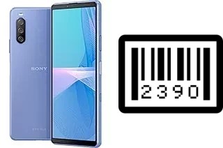 How to find the serial number on Sony Xperia 10 III