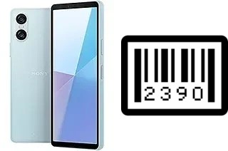 How to find the serial number on Sony Xperia 10 VI