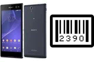 How to find the serial number on Sony Xperia C3 Dual