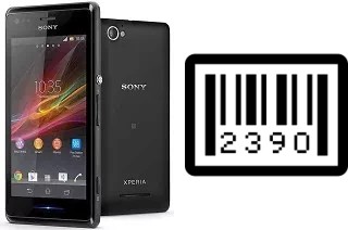 How to find the serial number on Sony Xperia M