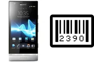 How to find the serial number on Sony Xperia P