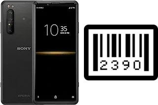 How to find the serial number on Sony Xperia Pro (2020)