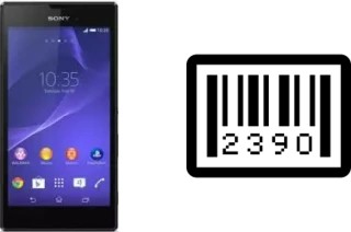 How to find the serial number on Sony Xperia T3 3G