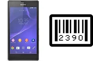 How to find the serial number on Sony Xperia T3