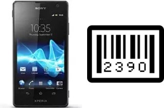 How to find the serial number on Sony Xperia TX