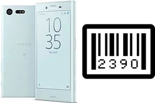 How to find the serial number on Sony Xperia X Compact