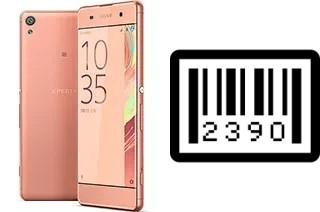 How to find the serial number on Sony Xperia XA Dual