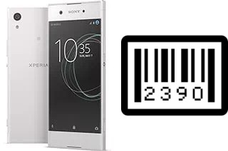 How to find the serial number on Sony Xperia XA1