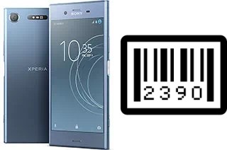 How to find the serial number on Sony Xperia XZ1