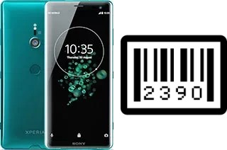 How to find the serial number on Sony Xperia XZ3