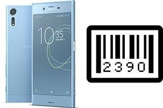 How to find the serial number on Sony Xperia XZs