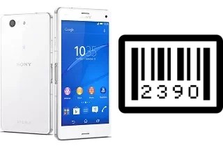 How to find the serial number on Sony Xperia Z3 Compact