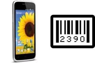 How to find the serial number on Spice Mi-525 Pinnacle FHD