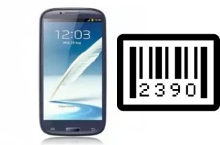 How to find the serial number on Star I9220