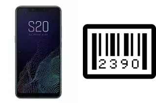 How to find the serial number on Sugar S20