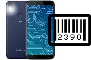 How to find the serial number on Symphony P11